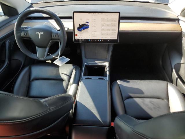 5YJ3E1EA3NF369899 - 2022 TESLA MODEL 3 Կապույտ լուսանկար 8