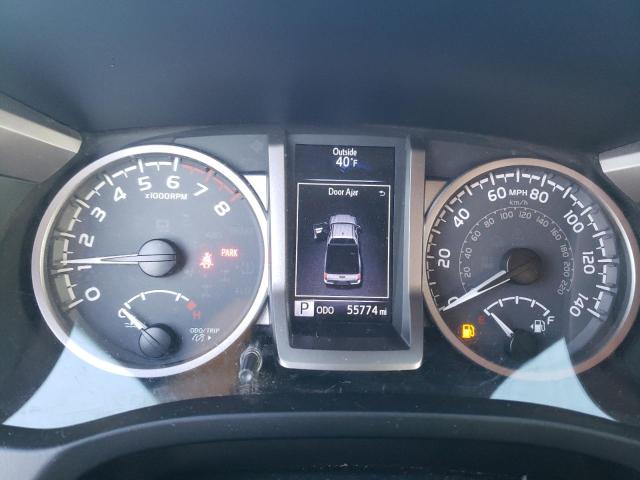 5TFSZ5ANXHX105878 - 2017 TOYOTA TACOMA ACCESS CAB ნაცრისფერი ფოტო 9