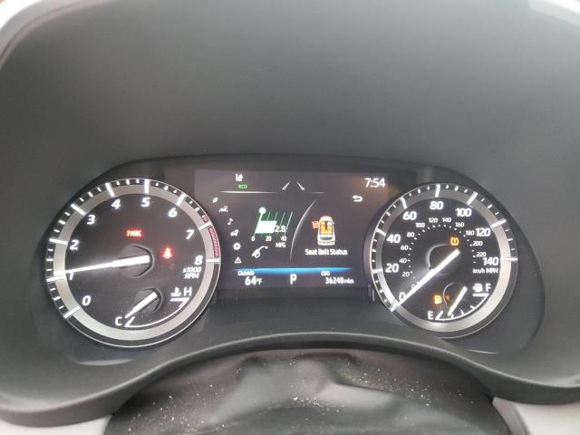 5TDGZRAH5LS513761 - 2020 TOYOTA HIGHLANDER XLE WHITE photo 9