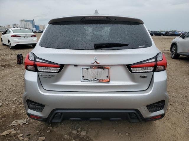 JA4ARUAU6NU002378 - 2022 MITSUBISHI OUTLANDER ES SILVER photo 6