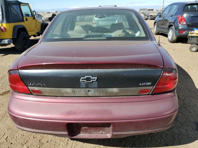 2G1WN52K5W9100822 - 1998 CHEVROLET LUMINA LTZ MAROON photo 6