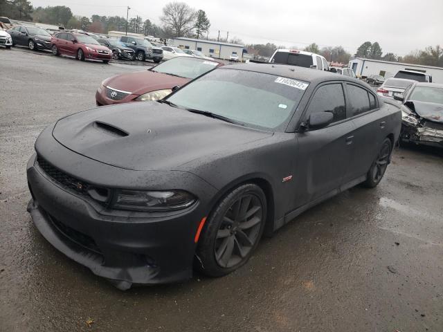 2C3CDXGJ3KH626086 - 2019 DODGE CHARGER SCAT PACK BLACK photo 1