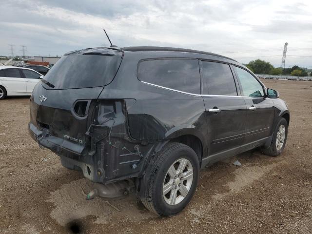 1GNKRGED2BJ322534 - 2011 CHEVROLET TRAVERSE LT BLACK photo 3