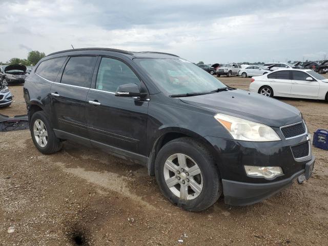 1GNKRGED2BJ322534 - 2011 CHEVROLET TRAVERSE LT BLACK photo 4