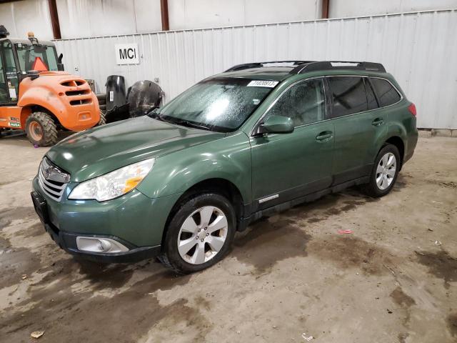 4S4BRBCC9A3354918 - 2010 SUBARU OUTBACK 2.5I PREMIUM GREEN photo 1