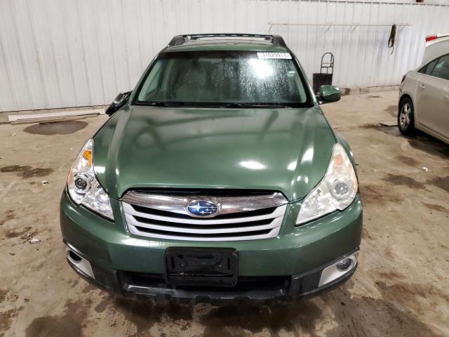 4S4BRBCC9A3354918 - 2010 SUBARU OUTBACK 2.5I PREMIUM GREEN photo 5