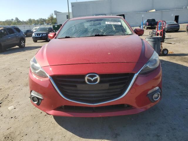 JM1BM1W37E1209774 - 2014 MAZDA 3 GRAND TOURING RED photo 5
