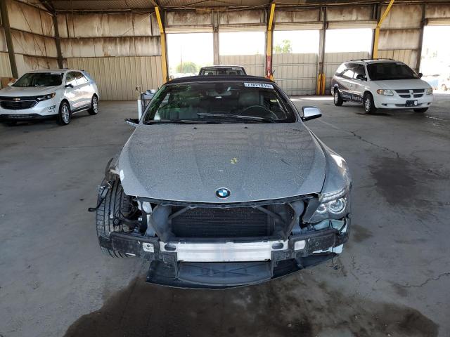 WBAEB5C5XAC225821 - 2010 BMW 650 I SILVER photo 5