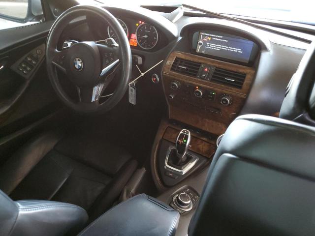 WBAEB5C5XAC225821 - 2010 BMW 650 I SILVER photo 8