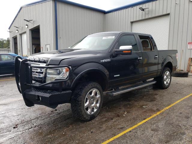 1FTFW1ET0EFA12686 - 2014 FORD F150 SUPERCREW BLACK photo 1