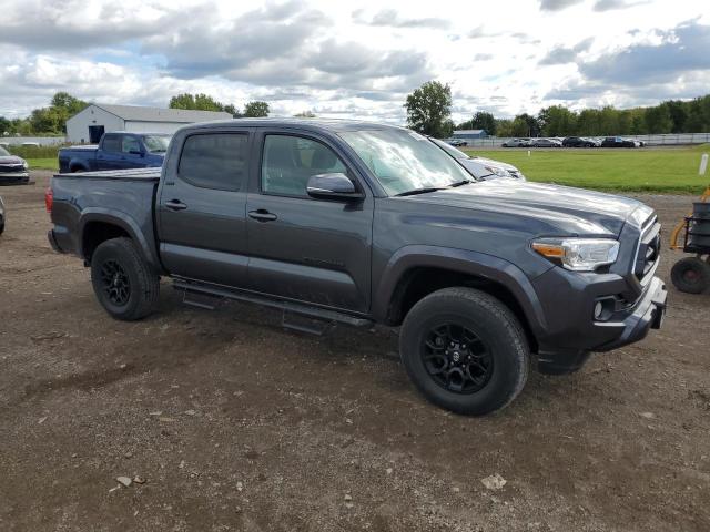 3TMCZ5AN6LM363771 - 2020 TOYOTA TACOMA DOUBLE CAB GRAY photo 4