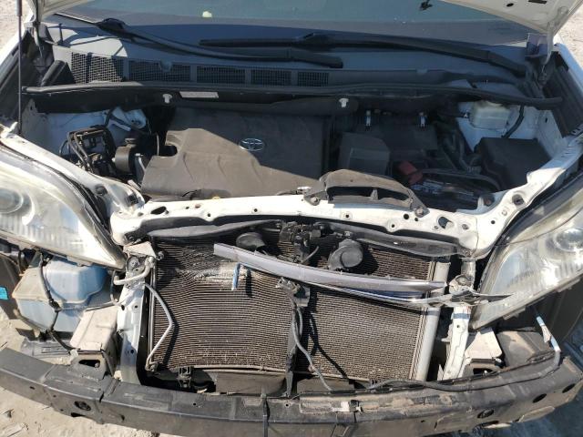 5TDYK3DC2FS683487 - 2015 TOYOTA SIENNA XLE WHITE photo 12