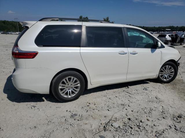 5TDYK3DC2FS683487 - 2015 TOYOTA SIENNA XLE WHITE photo 3