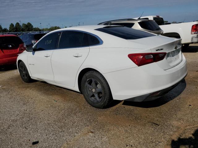 1G1ZB5ST5JF164535 - 2018 CHEVROLET MALIBU LS WHITE photo 2