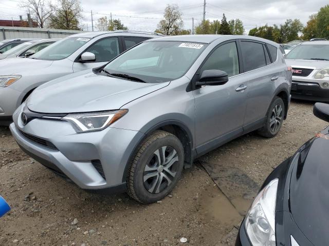 2T3BFREV1HW676626 - 2017 TOYOTA RAV4 LE SILVER photo 1