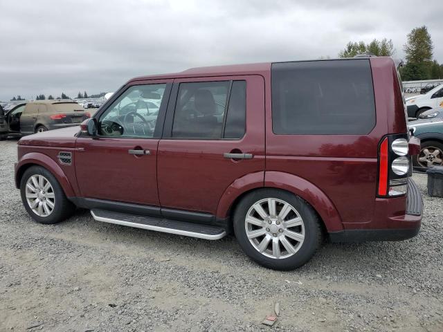 SALAB2V67FA765662 - 2015 LAND ROVER LR4 ბურგუნდია ფოტო 2