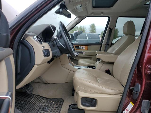 SALAB2V67FA765662 - 2015 LAND ROVER LR4 ბურგუნდია ფოტო 7