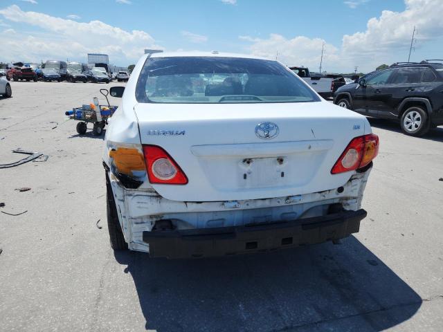 1NXBU4EE7AZ235204 - 2010 TOYOTA COROLLA BASE თეთრი ფოტო 6