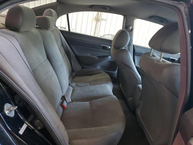 1HGFA16528L024960 - 2008 HONDA CIVIC LX BLACK photo 10