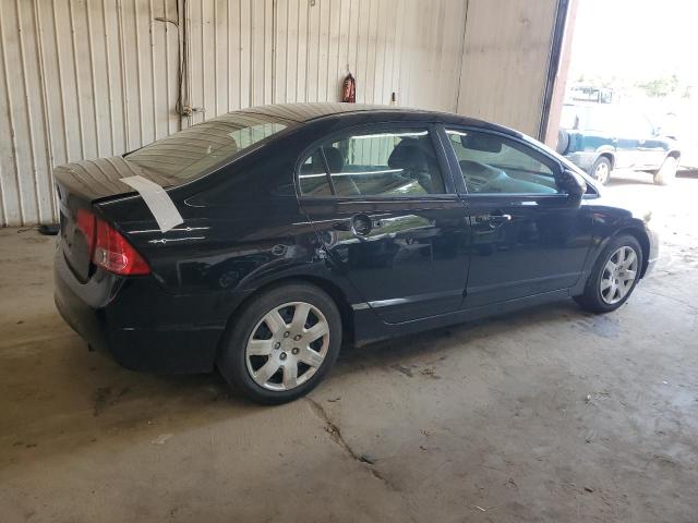 1HGFA16528L024960 - 2008 HONDA CIVIC LX BLACK photo 3