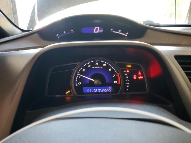 1HGFA16528L024960 - 2008 HONDA CIVIC LX BLACK photo 9