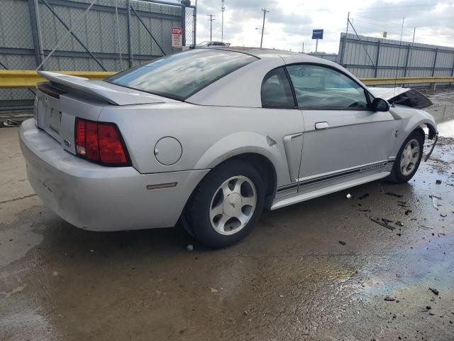 1FAFP4047YF201277 - 2000 FORD MUSTANG GRAY photo 3