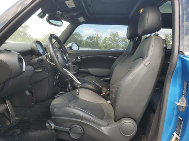 WMWSV3C57BTY10792 - 2011 MINI COOPER S BLUE photo 7