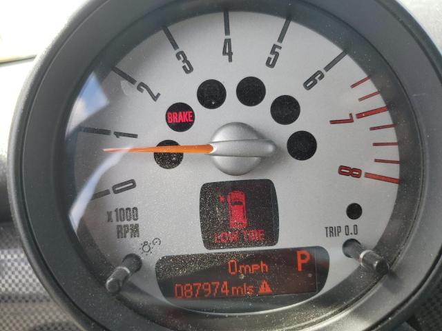 WMWSV3C57BTY10792 - 2011 MINI COOPER S BLUE photo 9