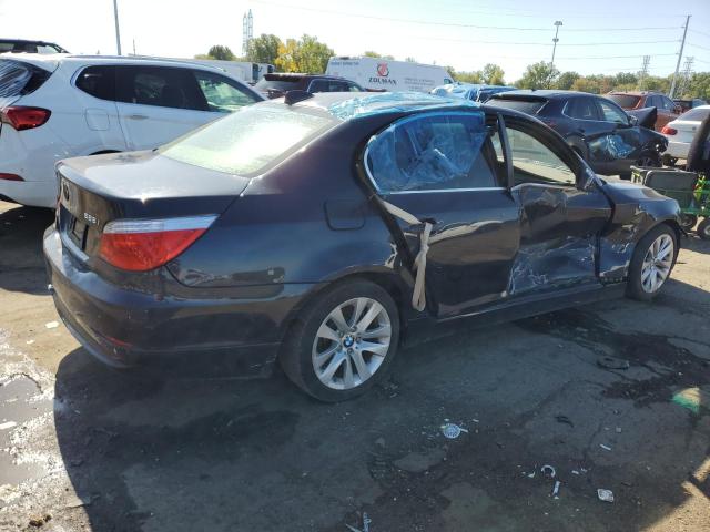 WBANU53548C113200 - 2008 BMW 528 I Czarny zdjęcie 3
