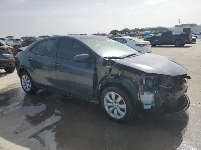 5YFBURHE9GP537886 - 2016 TOYOTA COROLLA L GRAY photo 4