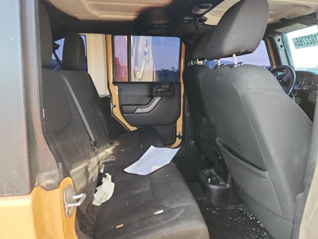 1C4BJWDG3EL236583 - 2014 JEEP WRANGLER U SPORT CREAM photo 11