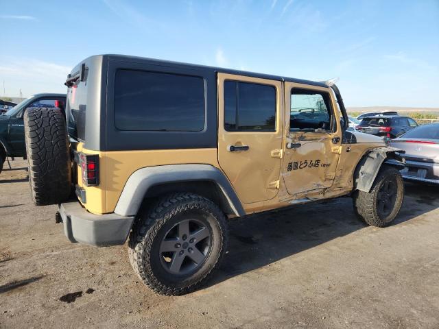 1C4BJWDG3EL236583 - 2014 JEEP WRANGLER U SPORT CREAM photo 3