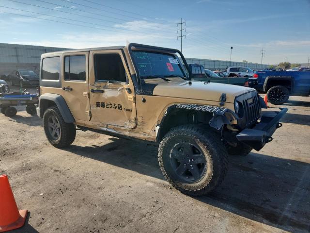 1C4BJWDG3EL236583 - 2014 JEEP WRANGLER U SPORT CREAM photo 4