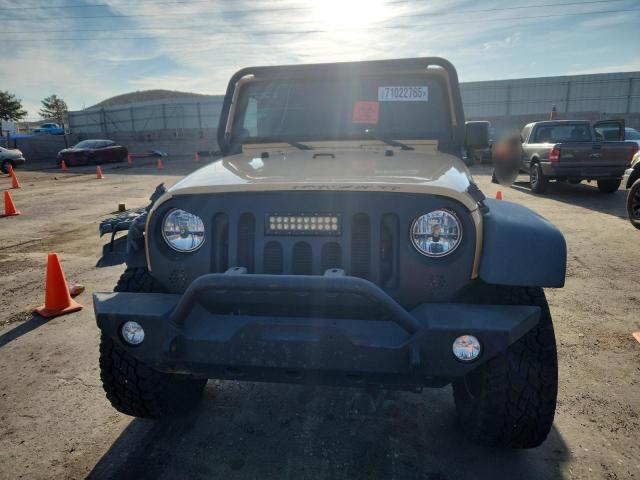 1C4BJWDG3EL236583 - 2014 JEEP WRANGLER U SPORT CREAM photo 5