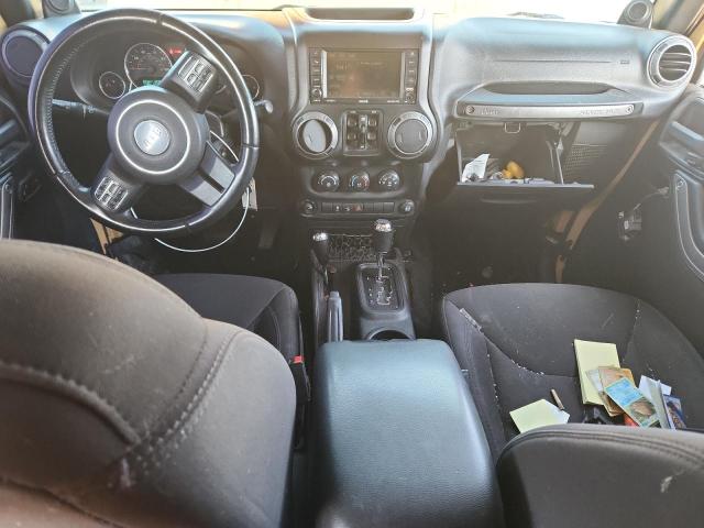 1C4BJWDG3EL236583 - 2014 JEEP WRANGLER U SPORT CREAM photo 8