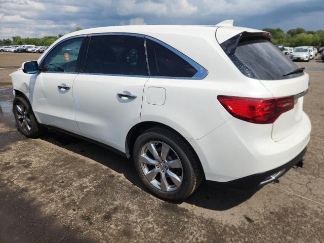 5FRYD4H4XEB035836 - 2014 ACURA MDX TECHNOLOGY WHITE photo 2