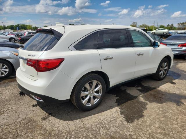 5FRYD4H4XEB035836 - 2014 ACURA MDX TECHNOLOGY WHITE photo 3