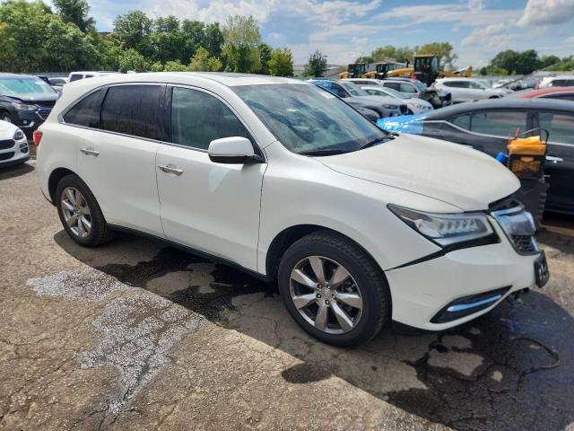 5FRYD4H4XEB035836 - 2014 ACURA MDX TECHNOLOGY WHITE photo 4