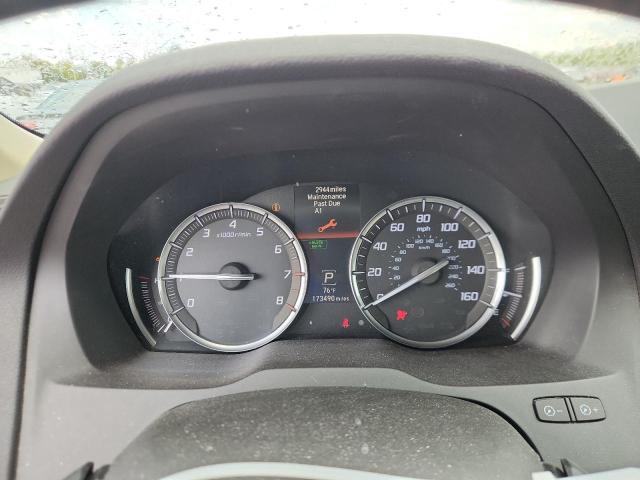 5FRYD4H4XEB035836 - 2014 ACURA MDX TECHNOLOGY WHITE photo 9