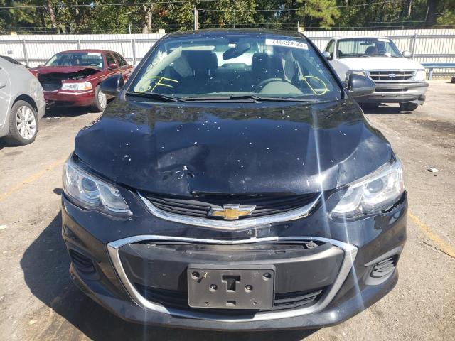 1G1JB5SH5H4133624 - 2017 CHEVROLET SONIC LS BLACK photo 5