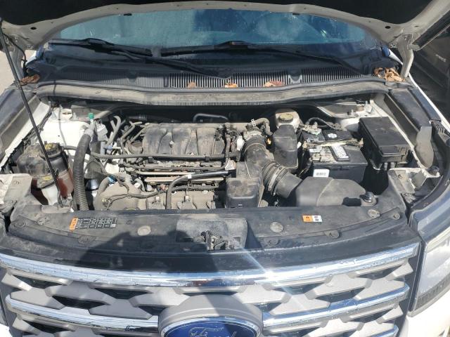 1FM5K8D84JGB49918 - 2018 FORD EXPLORER XLT Білий фото 12