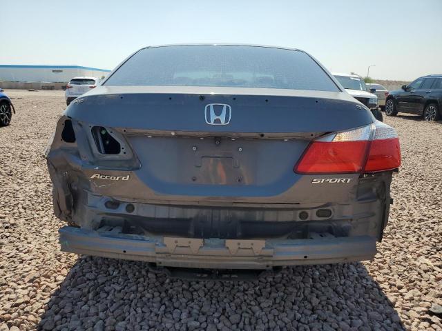 1HGCR2E5XFA170745 - 2015 HONDA ACCORD SPORT GRAY photo 6