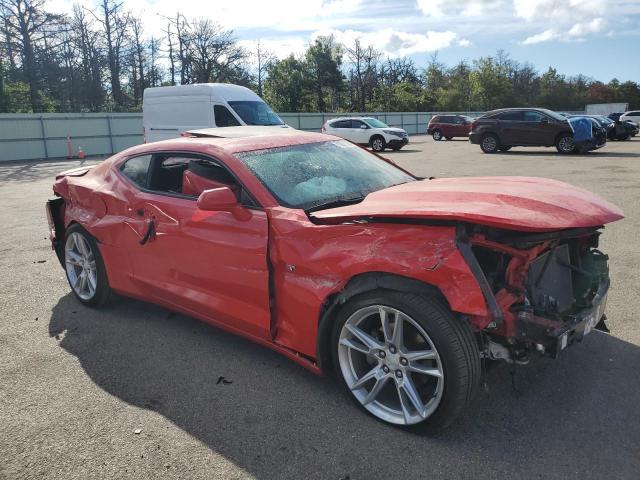 1G1FB1RX1K0152777 - 2019 CHEVROLET CAMARO LS RED photo 4