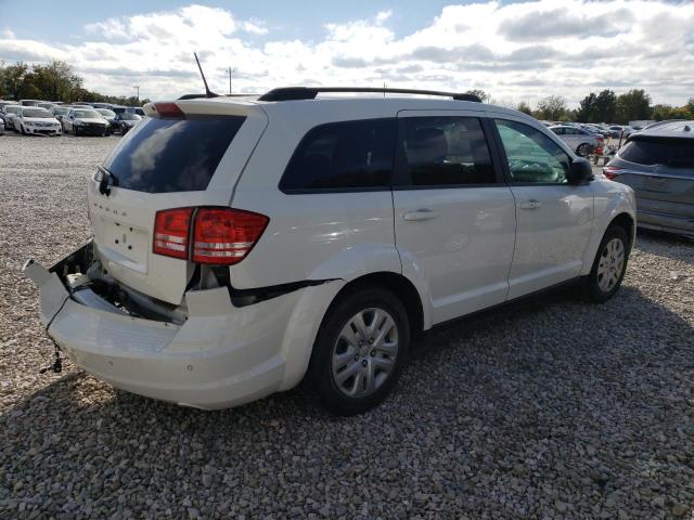 3C4PDCAB1LT279440 - 2020 DODGE JOURNEY SE WHITE photo 3