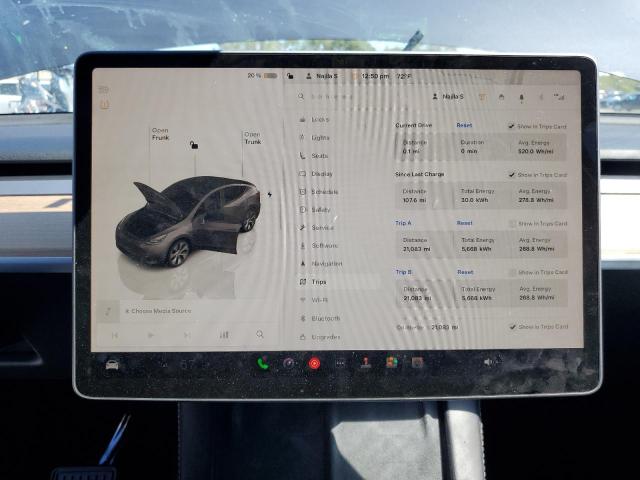 7SAYGDEE9RA232640 - 2024 TESLA MODEL Y ნაცრისფერი ფოტო 9