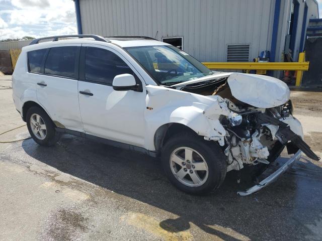 JA4MS31X57Z008314 - 2007 MITSUBISHI OUTLANDER ES WHITE photo 4