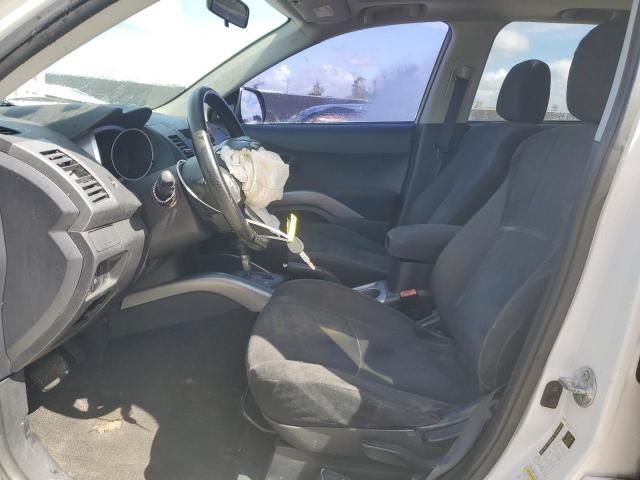 JA4MS31X57Z008314 - 2007 MITSUBISHI OUTLANDER ES WHITE photo 7