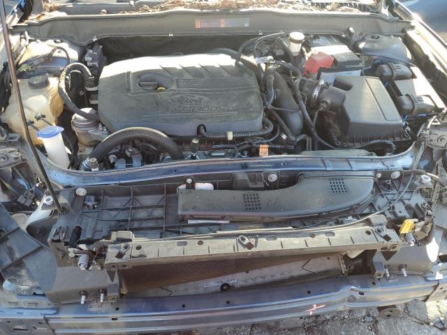 3FA6P0HD8JR210317 - 2018 FORD FUSION SE ლურჯი ფოტო 11