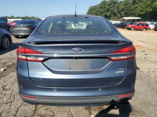 3FA6P0HD8JR210317 - 2018 FORD FUSION SE ლურჯი ფოტო 6