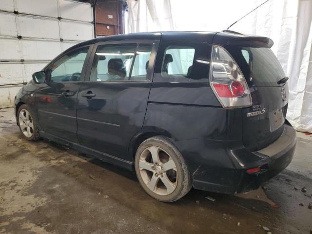 JM1CR293270144235 - 2007 MAZDA 5 BLACK photo 2